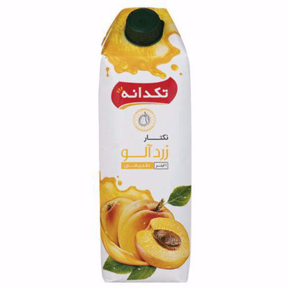تصویر از تکدانه-آب زردآلو 1لیتری