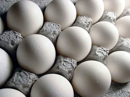 تصویر از تخم مرغ زرده طلایی شانه ای