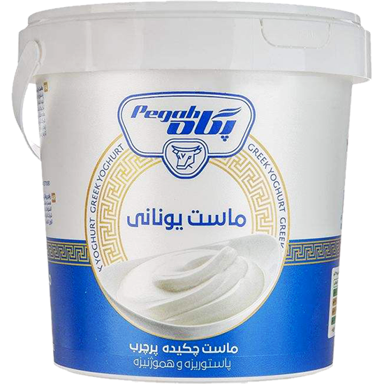 تصویر از پگاه ماست یونانی پرچرب سطلی 900 گرم