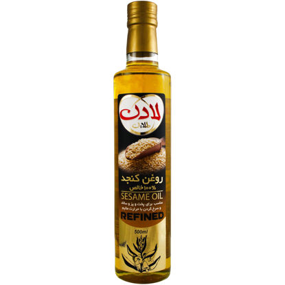 تصویر از لادن طلایی روغن کنجد تصفیه شده 500گرم