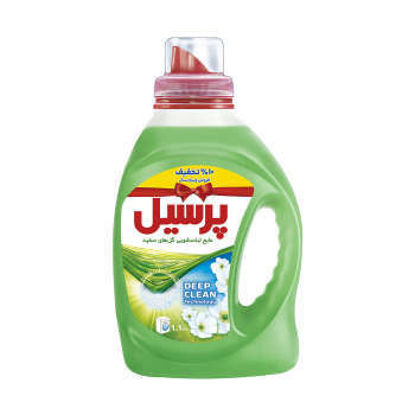 تصویر از پرسیل مایع لباسشوئی ژل گلهای سفید 1100گرمی