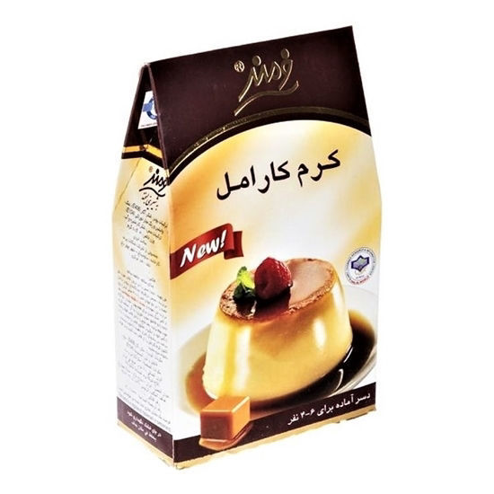 تصویر از فرمند دسرکرم کارامل شکلاتی