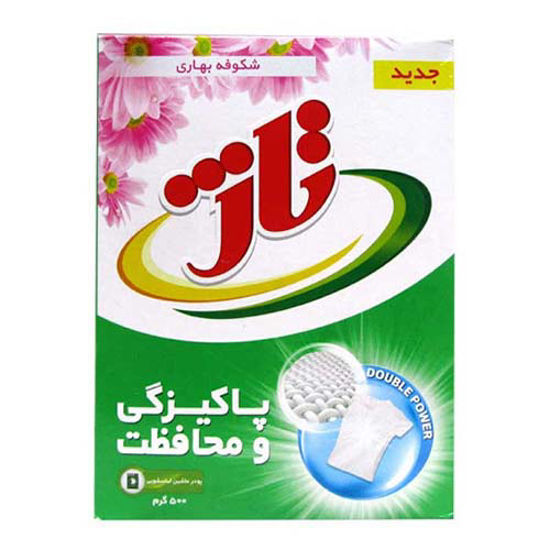 تصویر از تاژ پودر ماشین 500گرم شکوفه بهاری