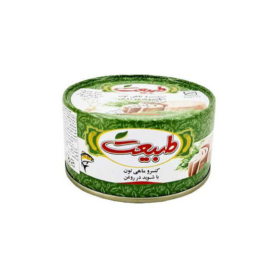 تصویر از طبیعت تن ماهی شویددار 180گرمی