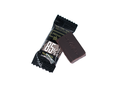 تصویر از مگا استار شکلات تلخ 85درصد فله