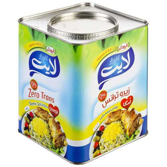 تصویر از طبیعت روغن جامد 5کیلو حلب زیروترانس