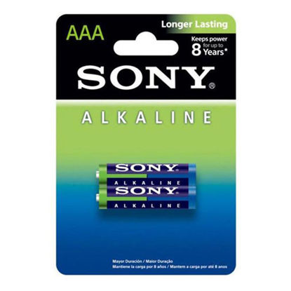 تصویر از سونی باطری نیم قلمی آلکالاین دوعددی