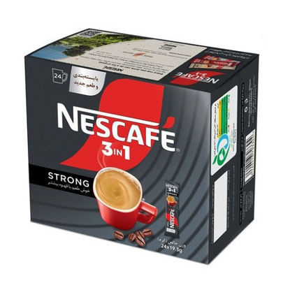 تصویر از نسکافه 3در 1 با قهوه بیشتر جعبه ای
