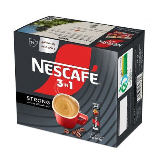 تصویر از نسکافه 3در 1 با قهوه بیشتر جعبه ای