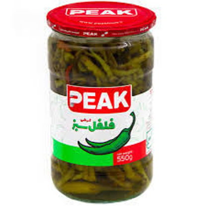 تصویر از پیک ترشی فلفل سبز ممتاز 550گرم