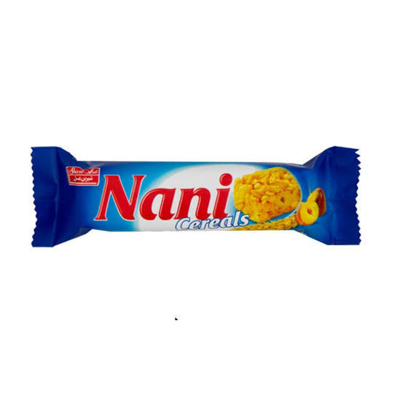 تصویر از نانی شکلات غلات حجیم شده