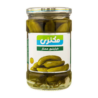 تصویر از مکنزی خیار شور شیشه 660گرم
