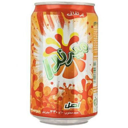 تصویر از میرندا نوشابه قوطی فلزی 330 میل